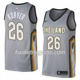 Canotte Uomo Cleveland Cavaliers Kyle Korver 26 Nike City Edition Swingman